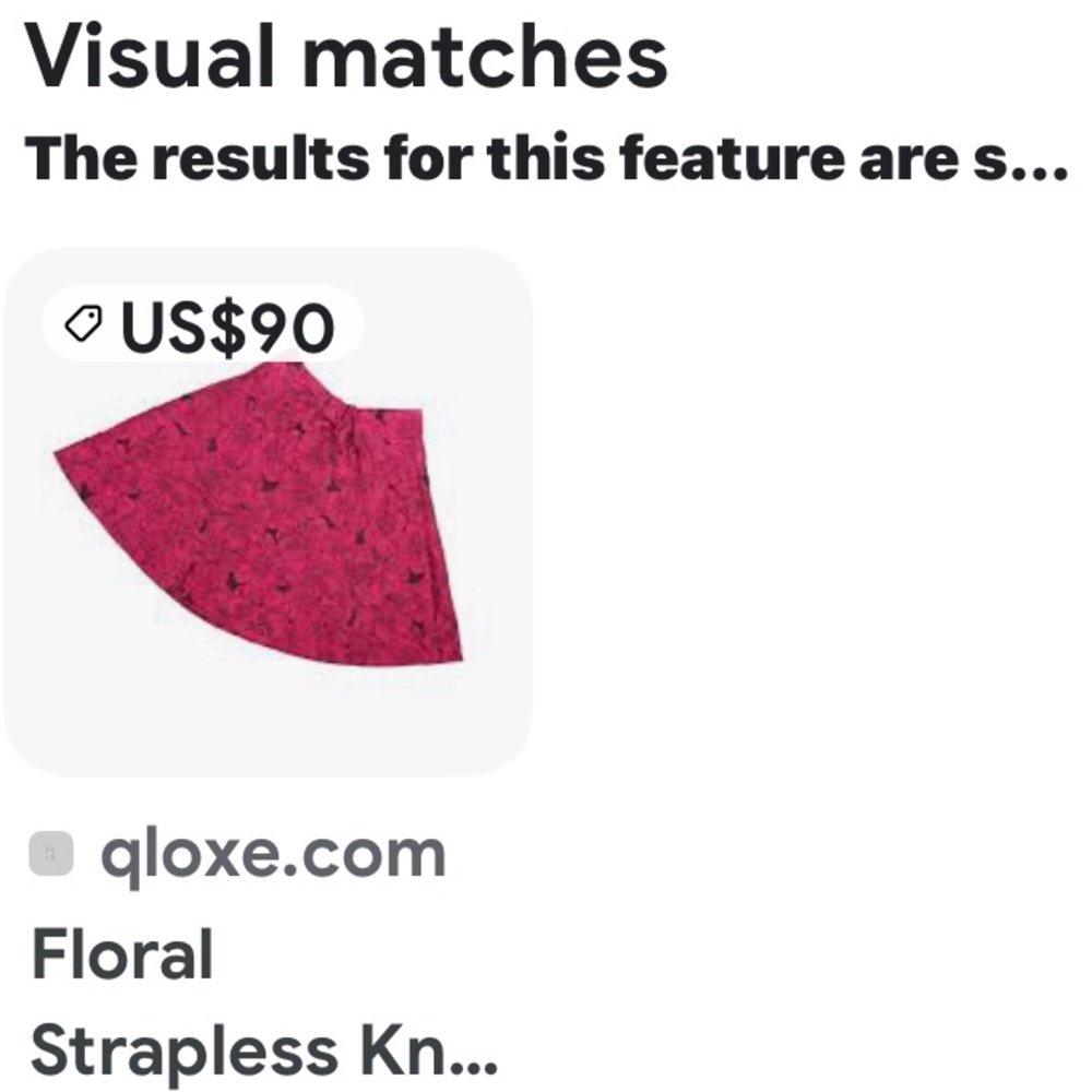 Qloxe strapless brocade top - Picture 16 of 17